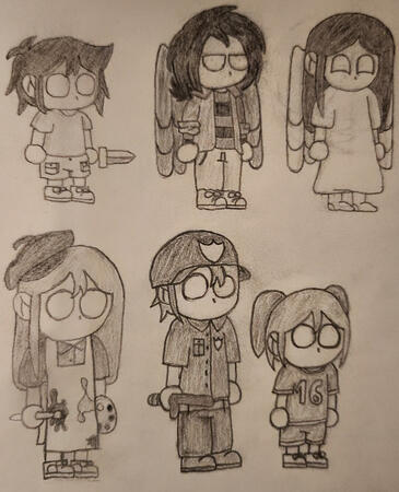 Hosan and his friends